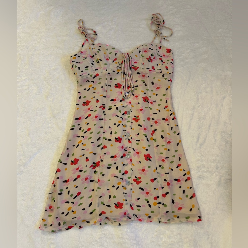 Princess Polly Multicolor Patterned Sundress - image 1